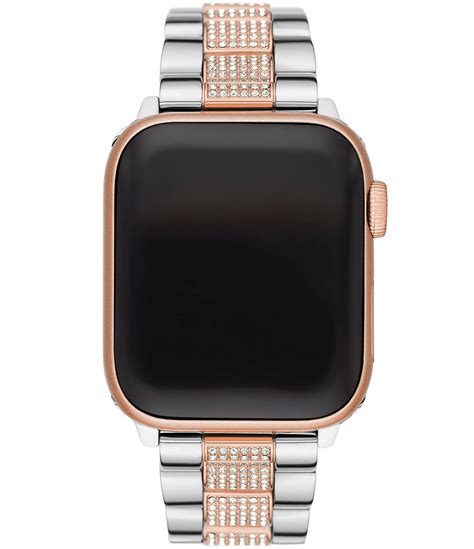 michael kors apple watch band pink|Apple Watch two tone band.